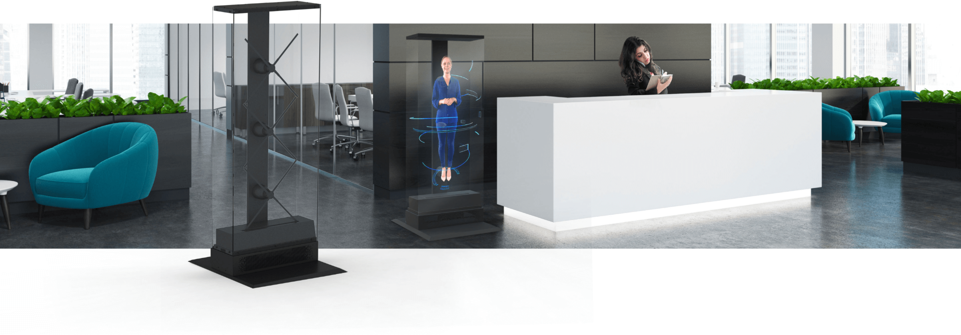 Human Size 3D Display Solution